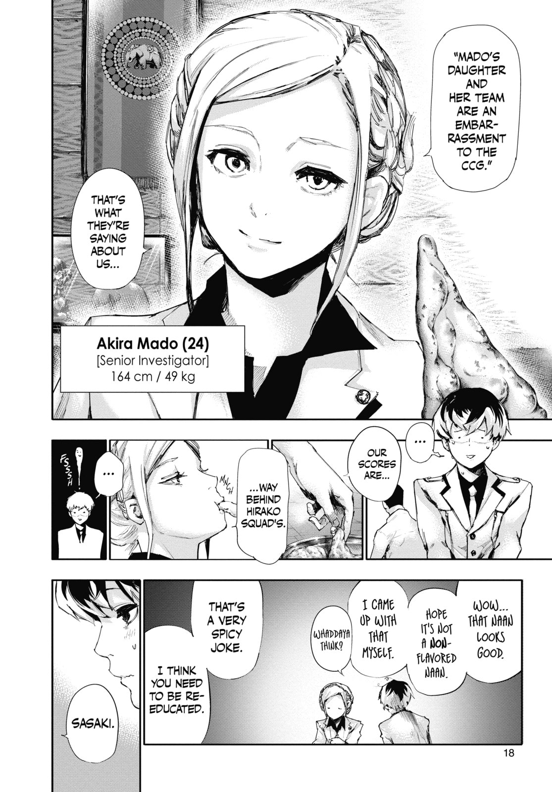 Read Tokyo Ghoul:re chapter 1 image 12 on Lezhin