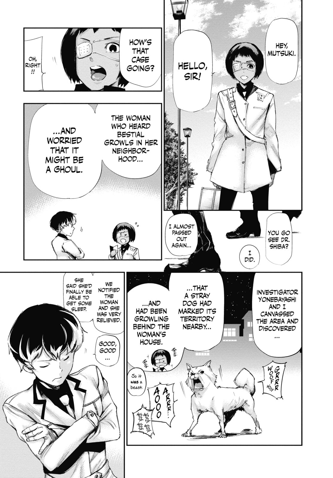 Read Tokyo Ghoul:re chapter 1 image 17 on Lezhin