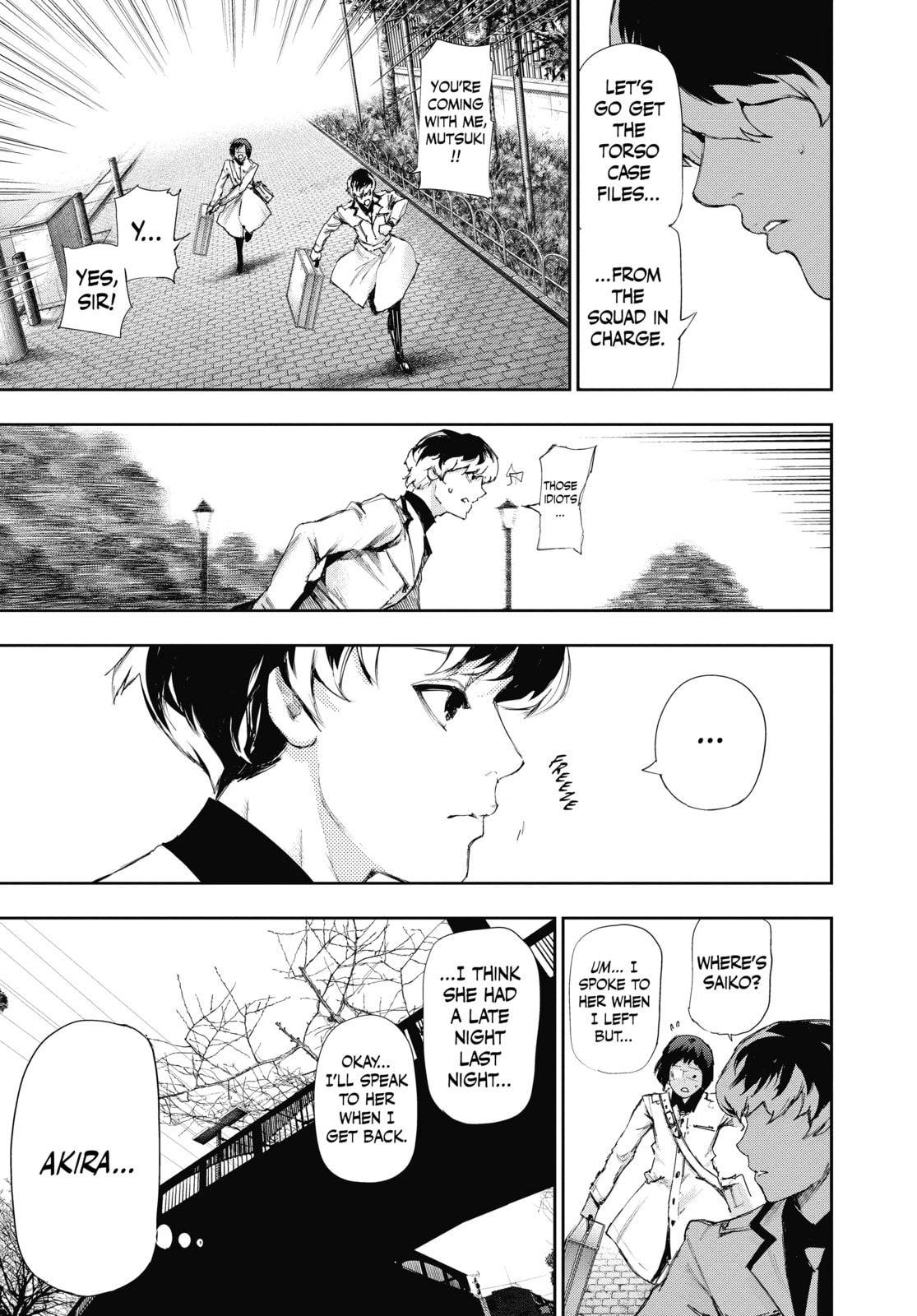 Read Tokyo Ghoul:re chapter 1 image 19 on Lezhin