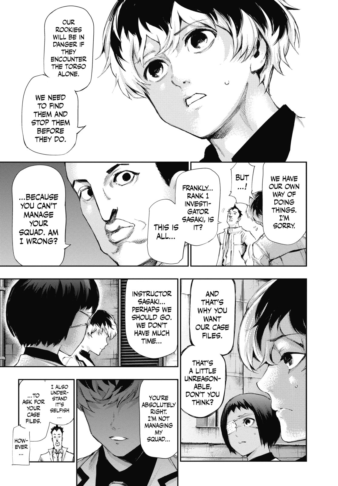 Read Tokyo Ghoul:re chapter 1 image 21 on Lezhin