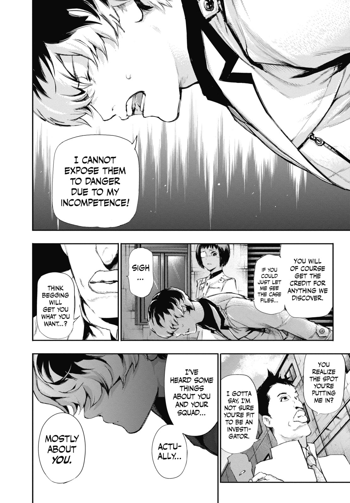 Read Tokyo Ghoul:re chapter 1 image 22 on Lezhin