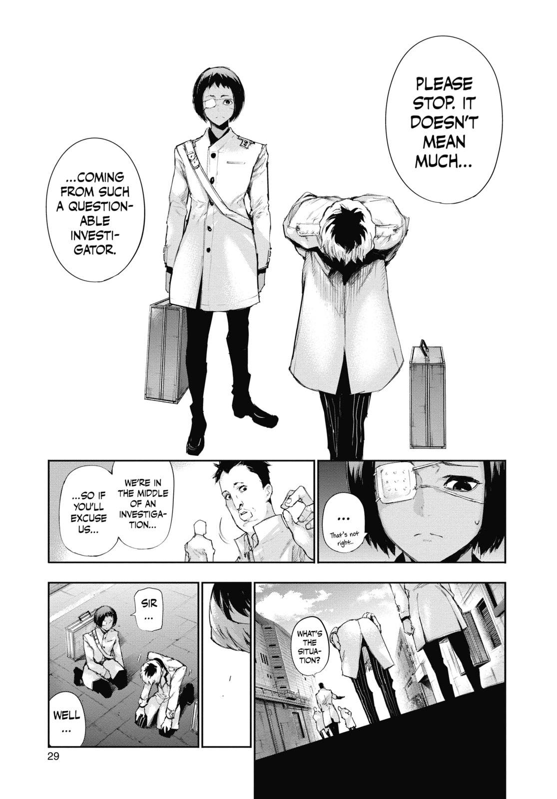Read Tokyo Ghoul:re chapter 1 image 23 on Lezhin