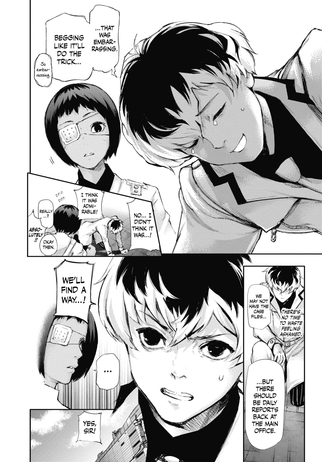 Read Tokyo Ghoul:re chapter 1 image 24 on Lezhin