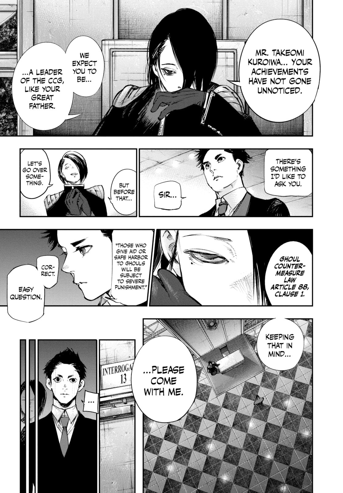 Read Tokyo Ghoul:re chapter 129 image 4 on Lezhin