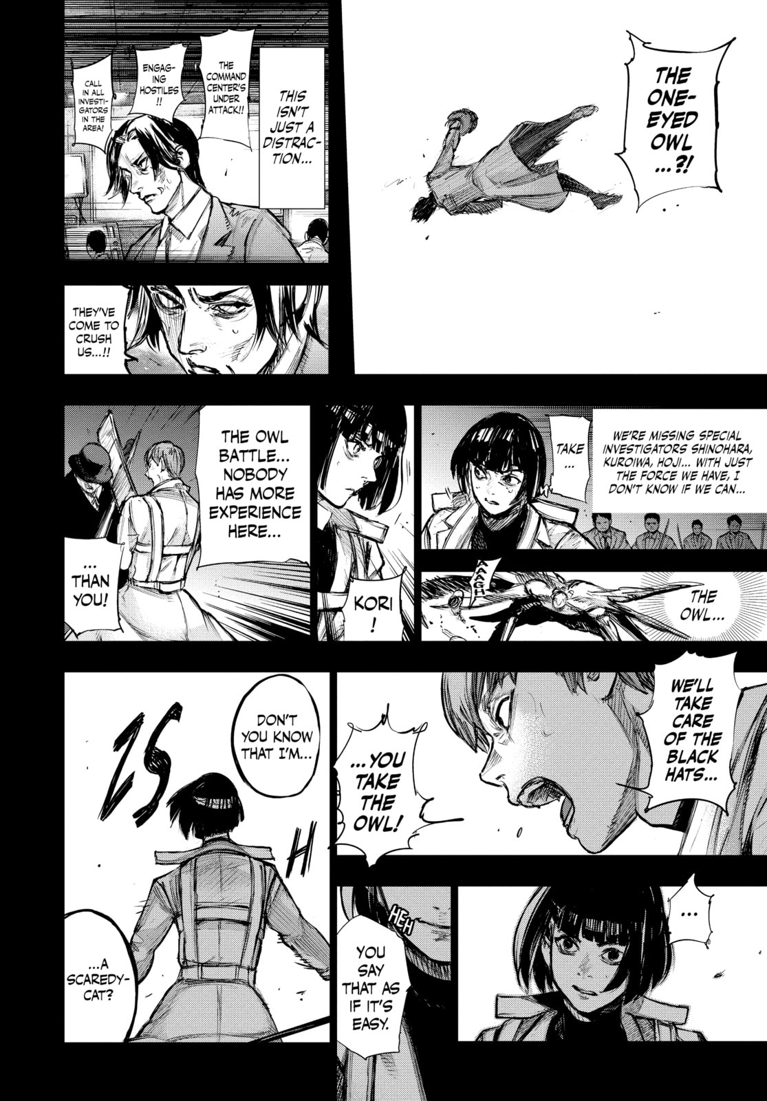 Read Tokyo Ghoul:re chapter 166 image 4 on Lezhin