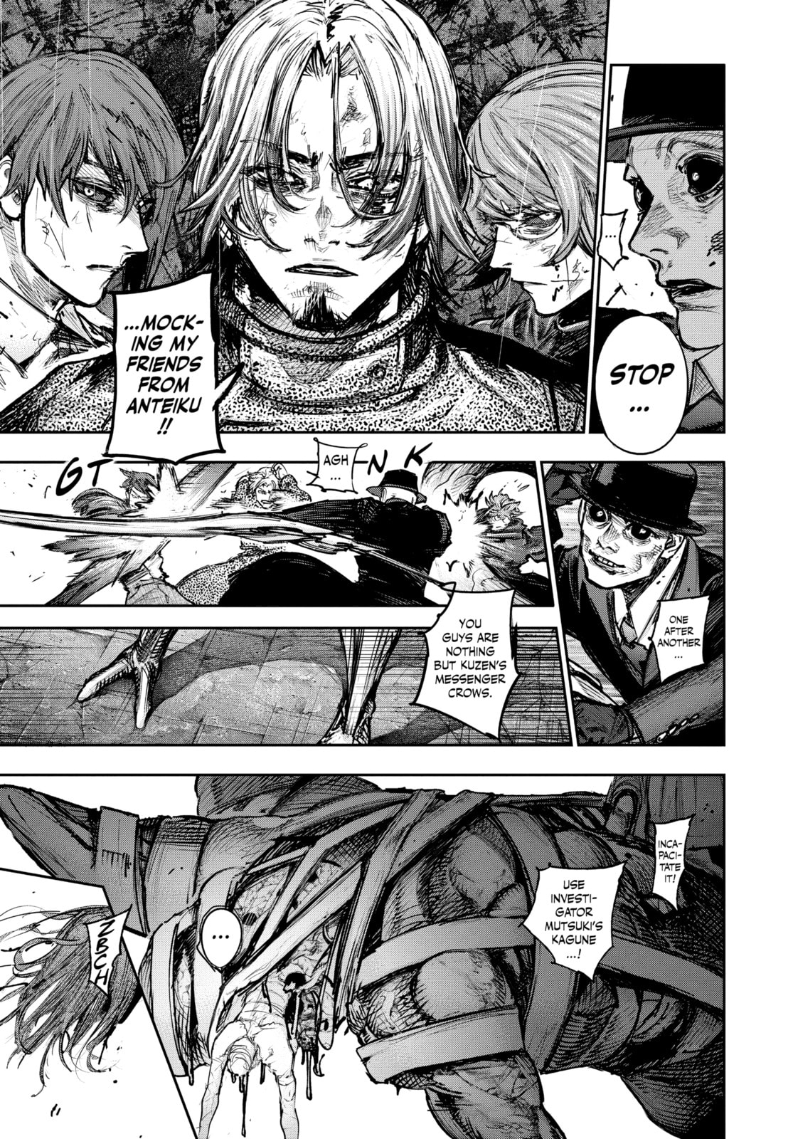 Read Tokyo Ghoul:re chapter 175 image 13 on Lezhin