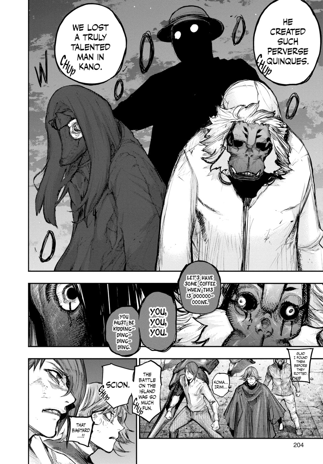 Read Tokyo Ghoul:re chapter 175 image 4 on Lezhin
