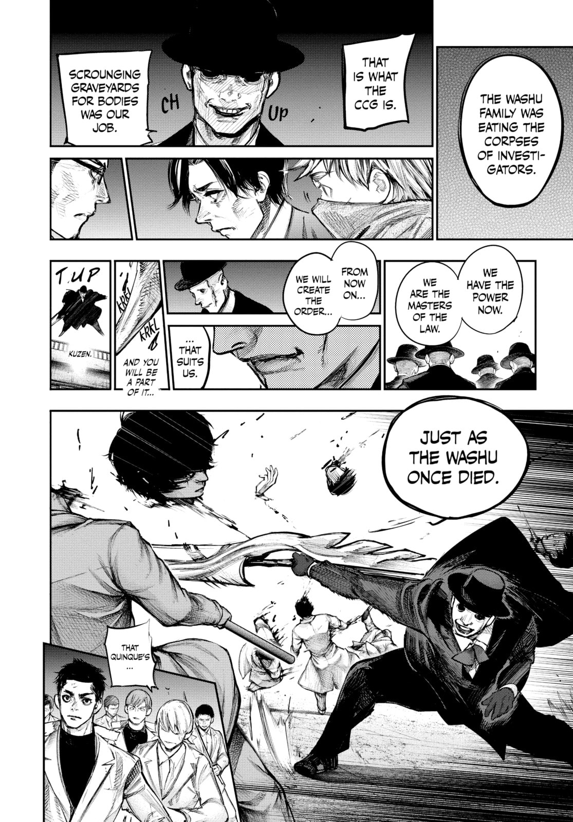 Read Tokyo Ghoul:re chapter 175 image 6 on Lezhin