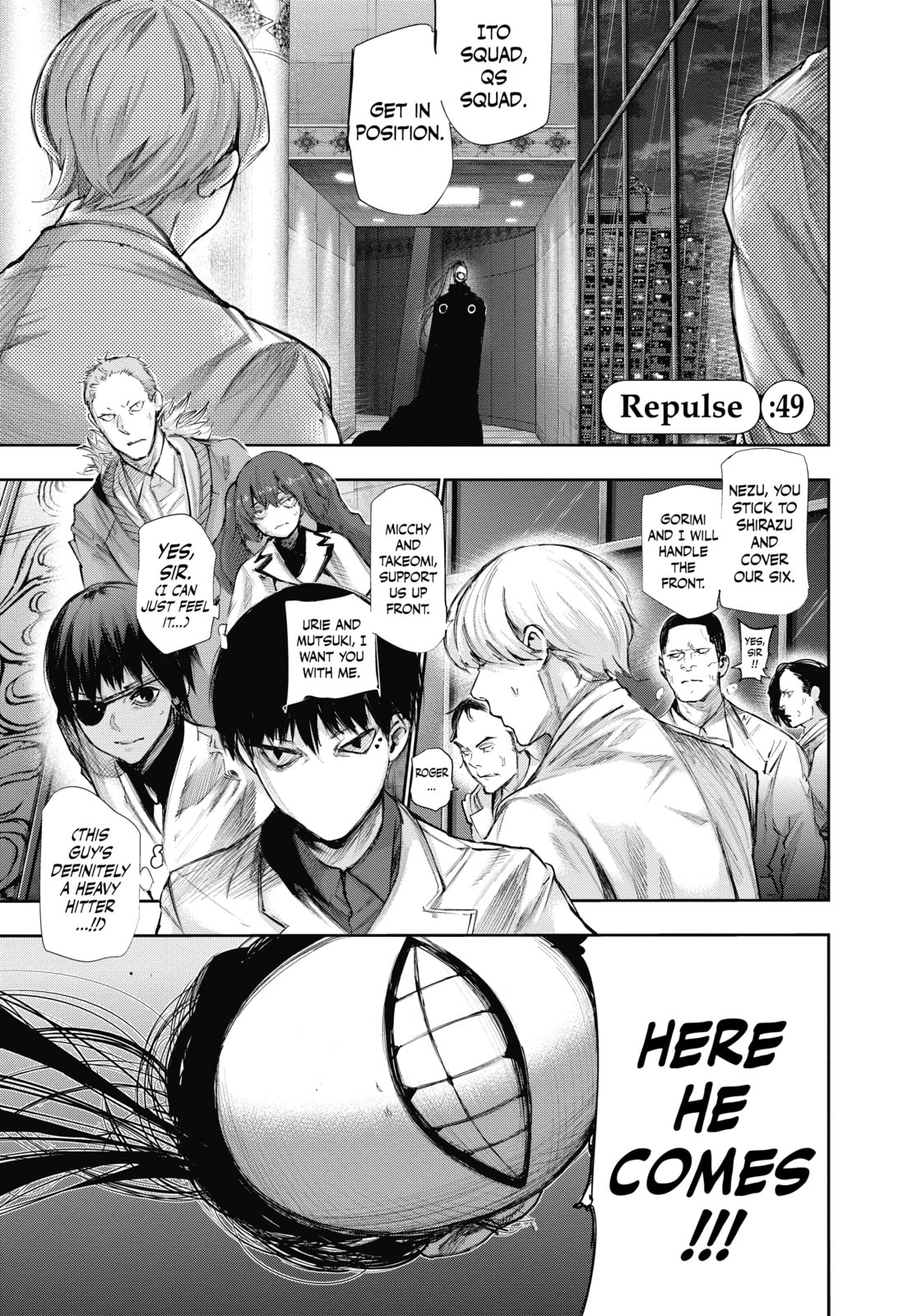 Read Tokyo Ghoul:re chapter 49 image 0 on Lezhin