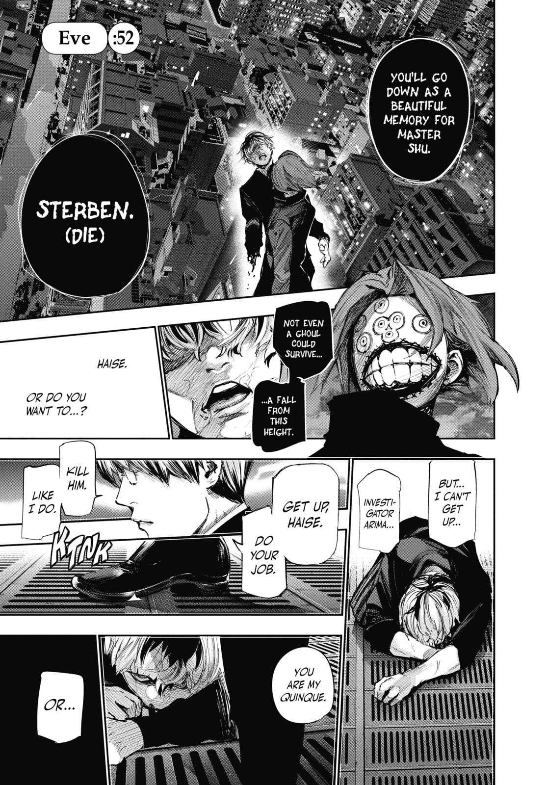 Read Tokyo Ghoul:re chapter 52 image 0 on Lezhin