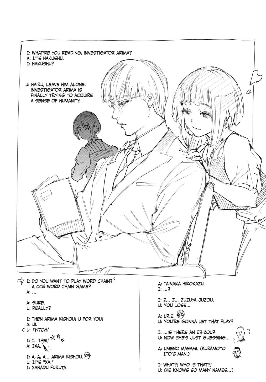 Read Tokyo Ghoul:re chapter 67 image 17 on Lezhin