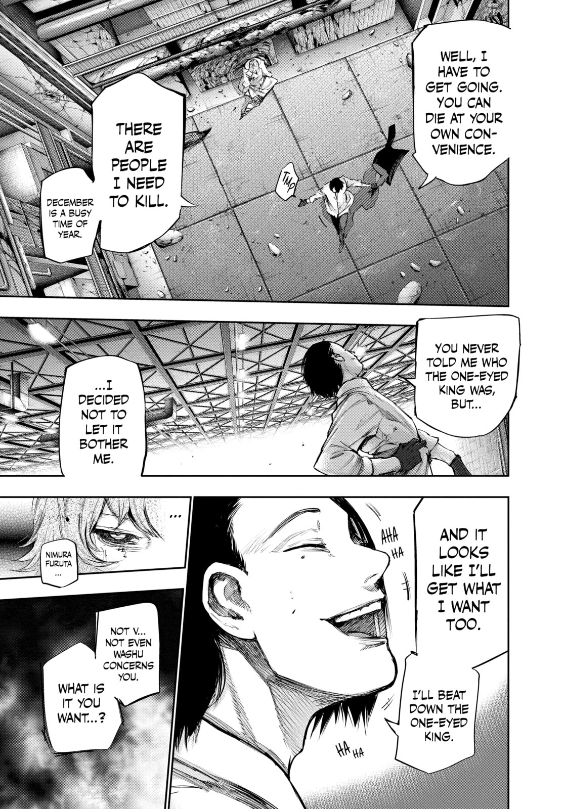 Read Tokyo Ghoul:re chapter 82 image 4 on Lezhin