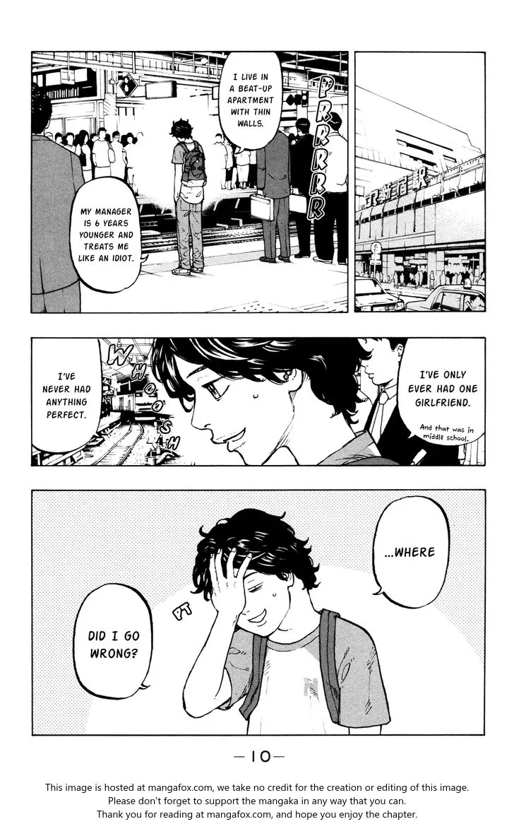 Read Tokyo Revengers chapter 1 image 12 on Lezhin