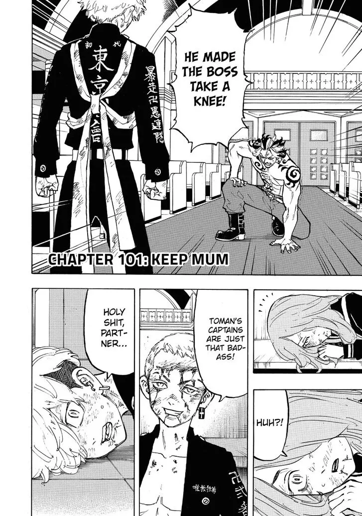 Read Tokyo Revengers chapter 101 image 1 on Lezhin