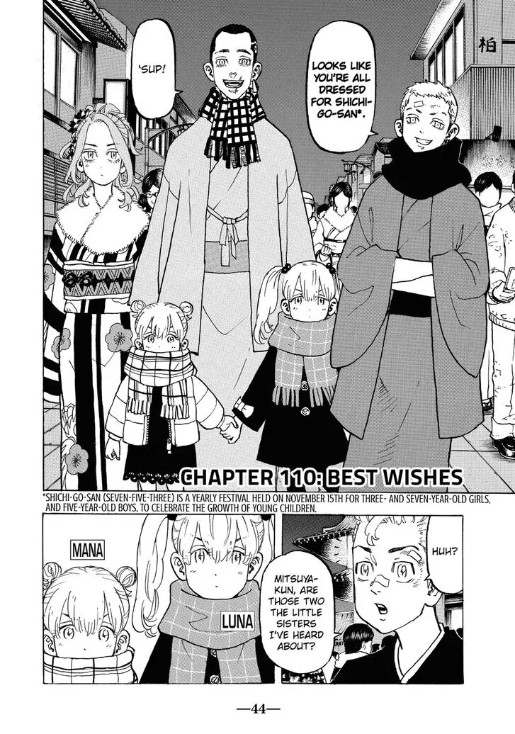 Read Tokyo Revengers chapter 110 image 1 on Lezhin