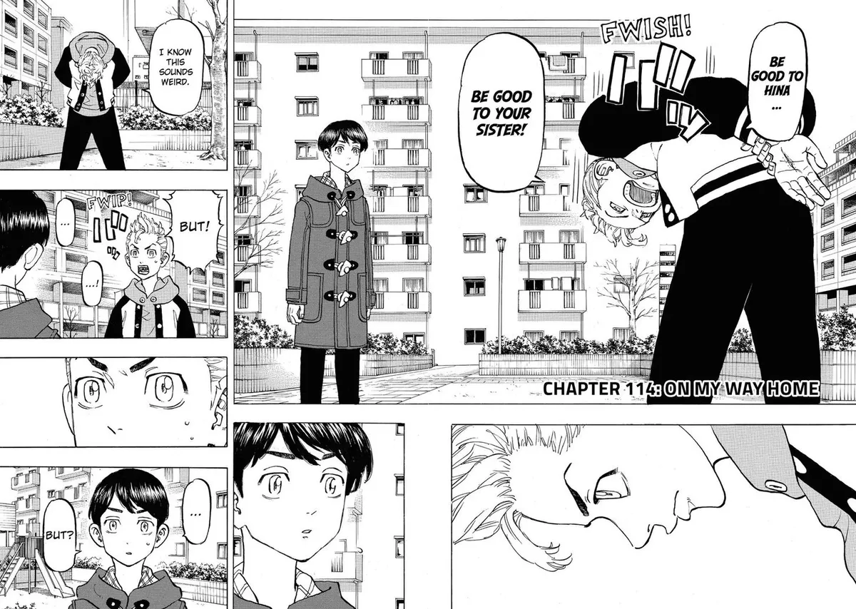 Read Tokyo Revengers chapter 114 image 1 on Lezhin