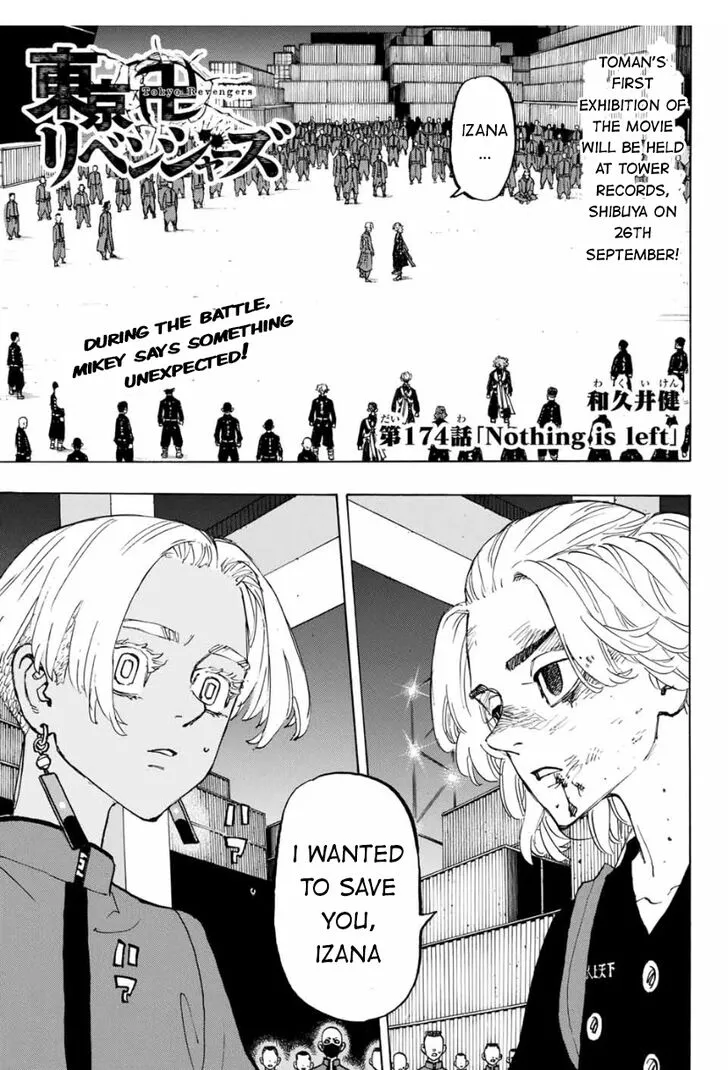 Read Tokyo Revengers chapter 174 image 1 on Lezhin