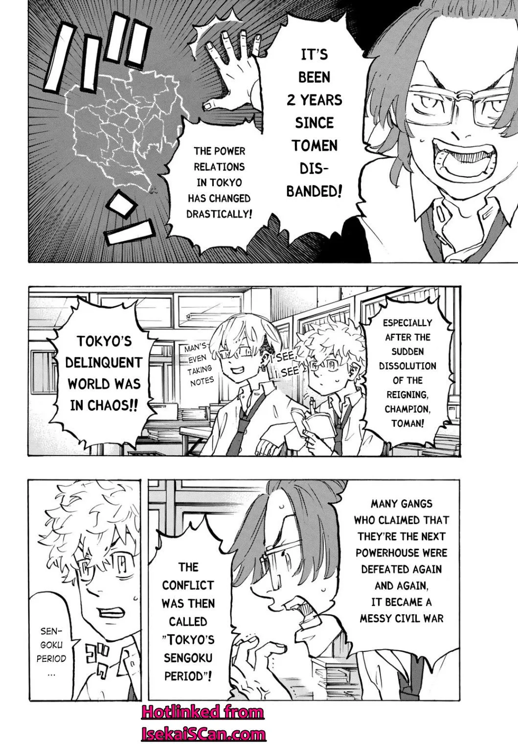 Read Tokyo Revengers chapter 208 image 3 on Lezhin
