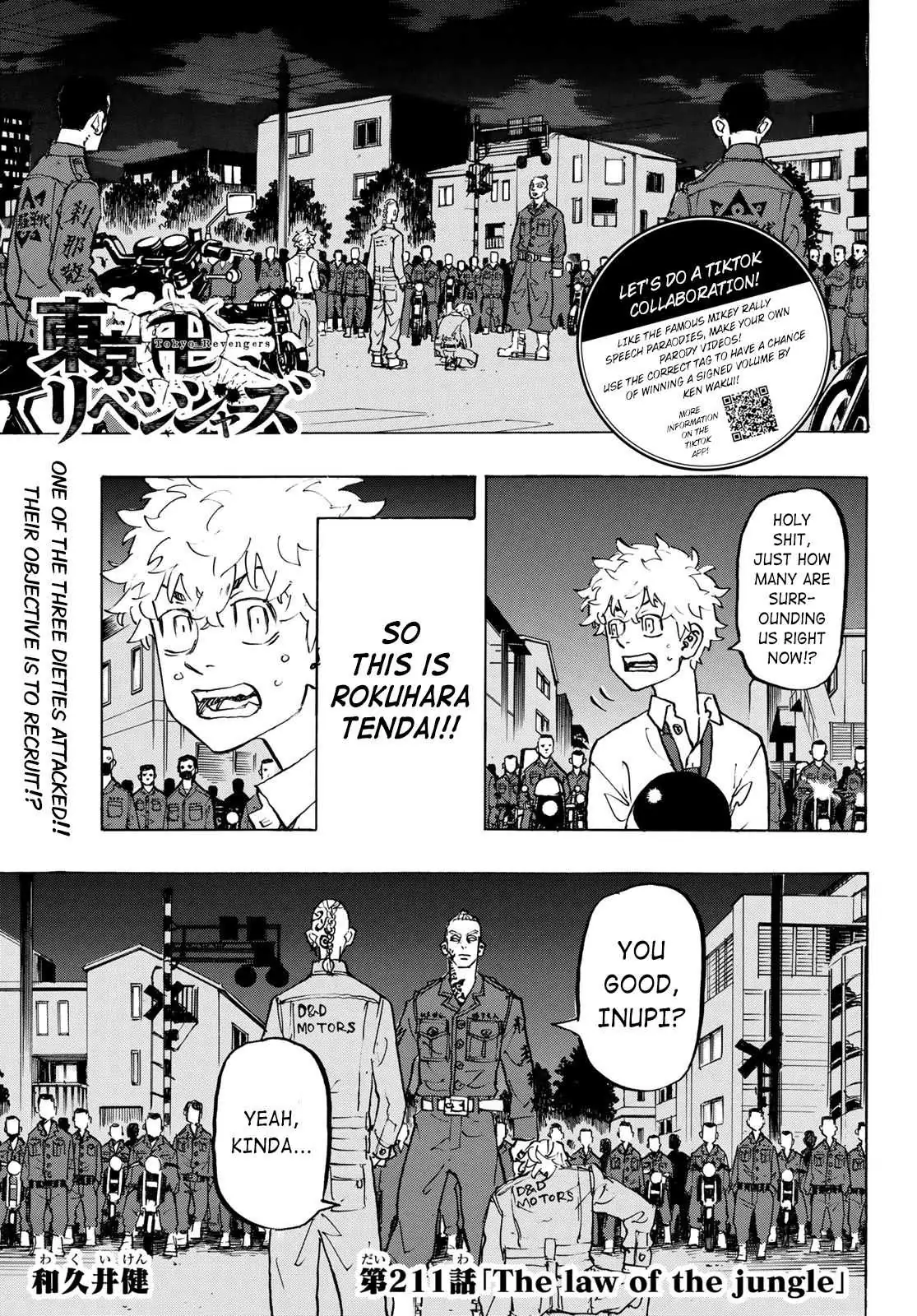 Read Tokyo Revengers chapter 211 image 2 on Lezhin