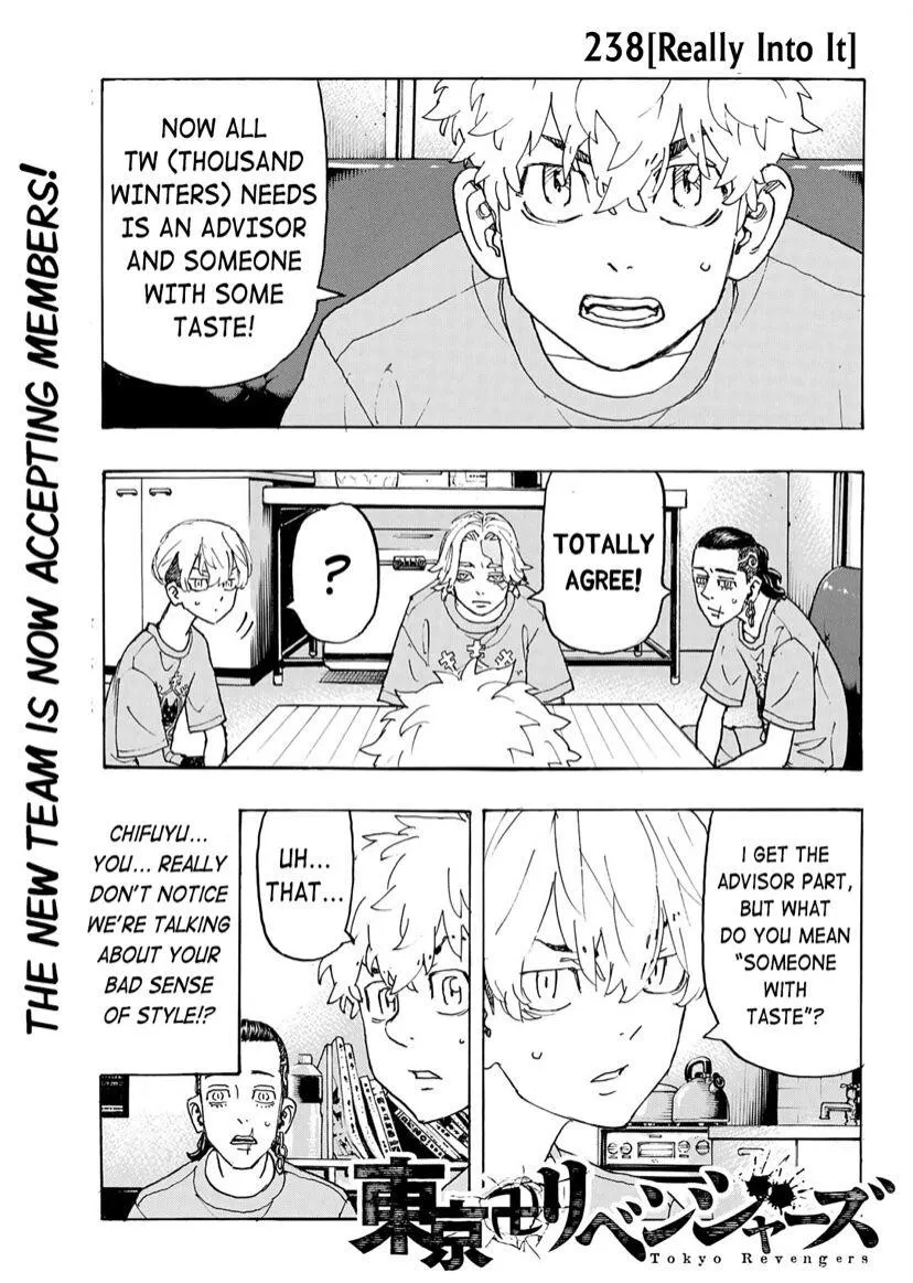 Read Tokyo Revengers chapter 238 image 1 on Lezhin