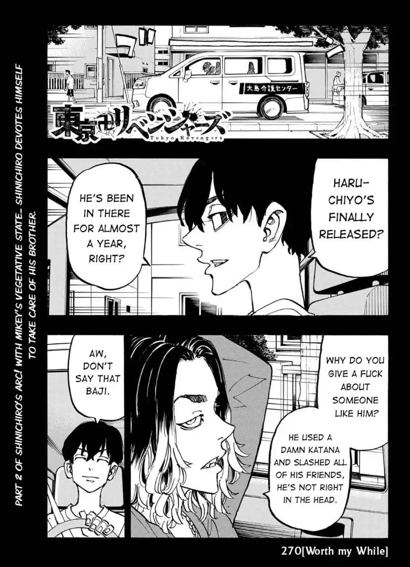 Read Tokyo Revengers chapter 270 image 1 on Lezhin