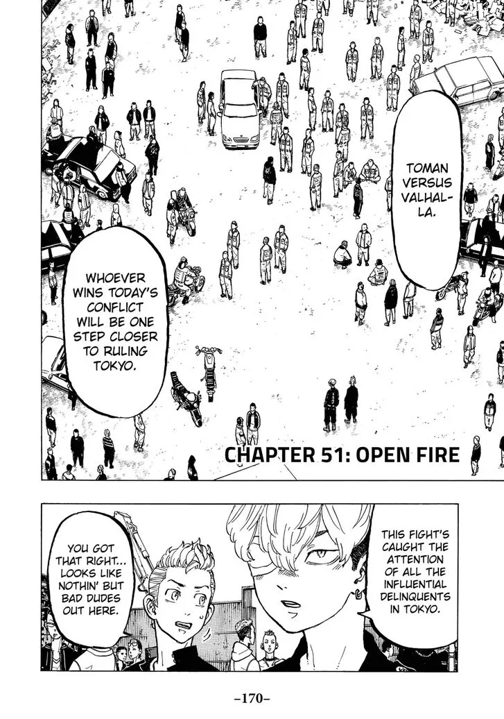 Read Tokyo Revengers chapter 51 image 1 on Lezhin