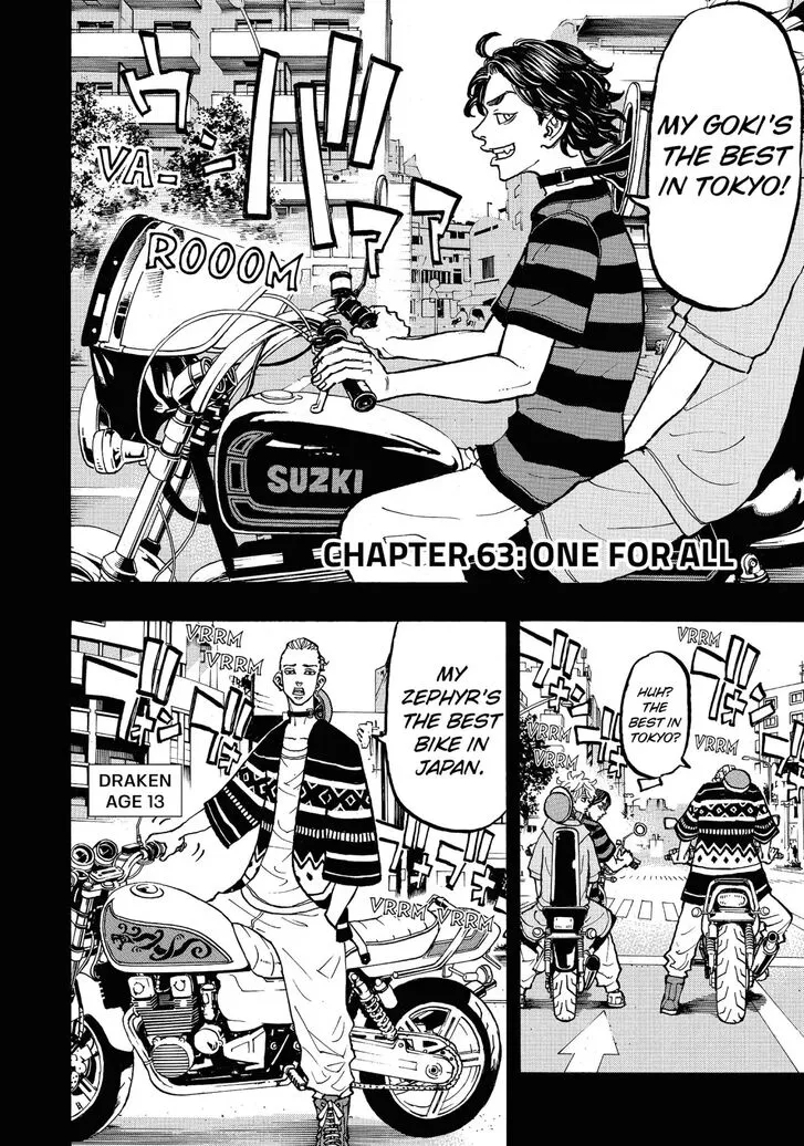 Read Tokyo Revengers chapter 63 image 1 on Lezhin