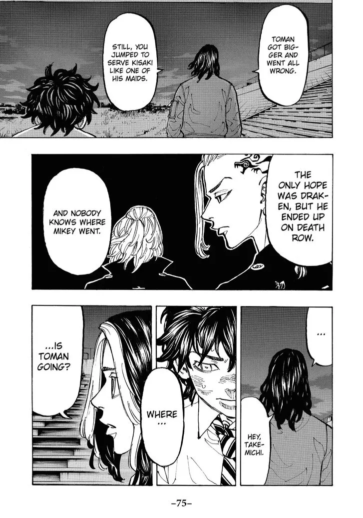 Read Tokyo Revengers chapter 74 image 12 on Lezhin