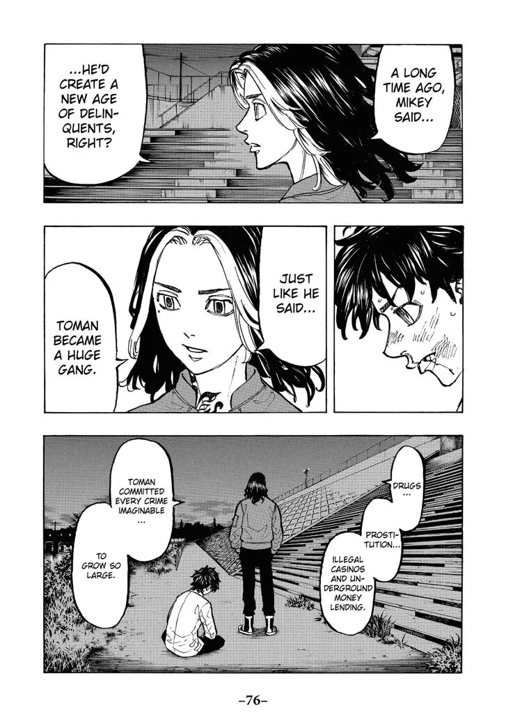 Read Tokyo Revengers chapter 74 image 13 on Lezhin