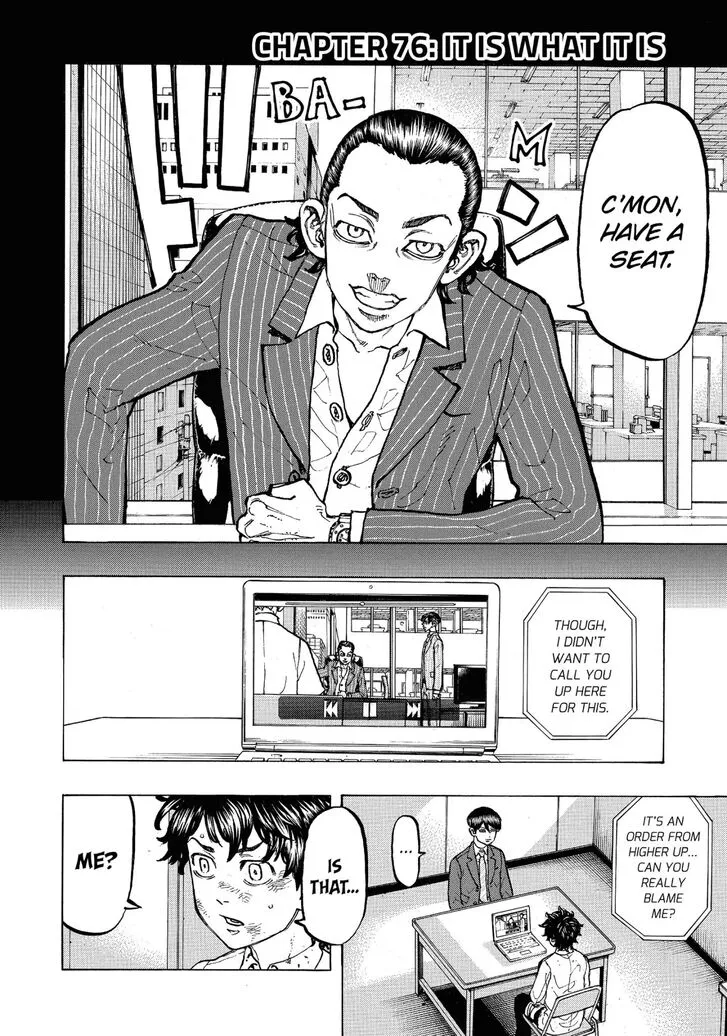 Read Tokyo Revengers chapter 76 image 1 on Lezhin