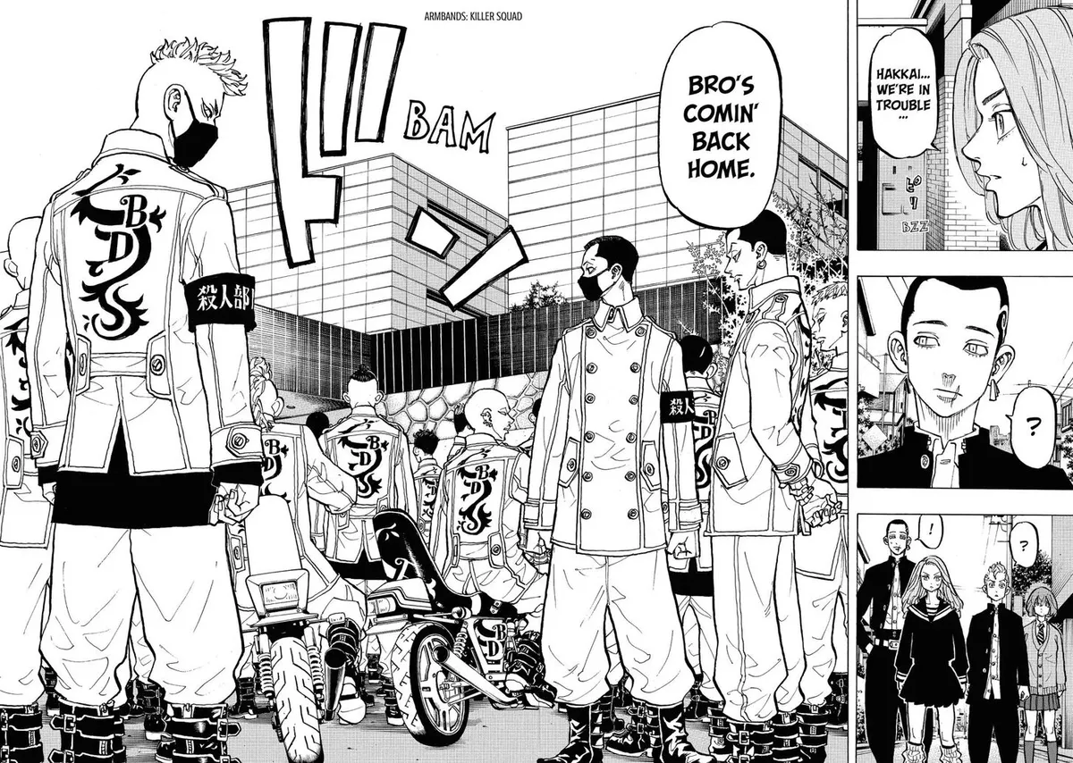 Read Tokyo Revengers chapter 78 image 13 on Lezhin