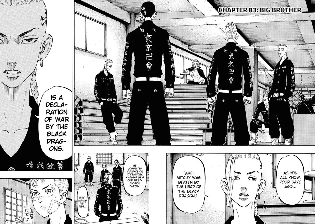 Read Tokyo Revengers chapter 83 image 1 on Lezhin