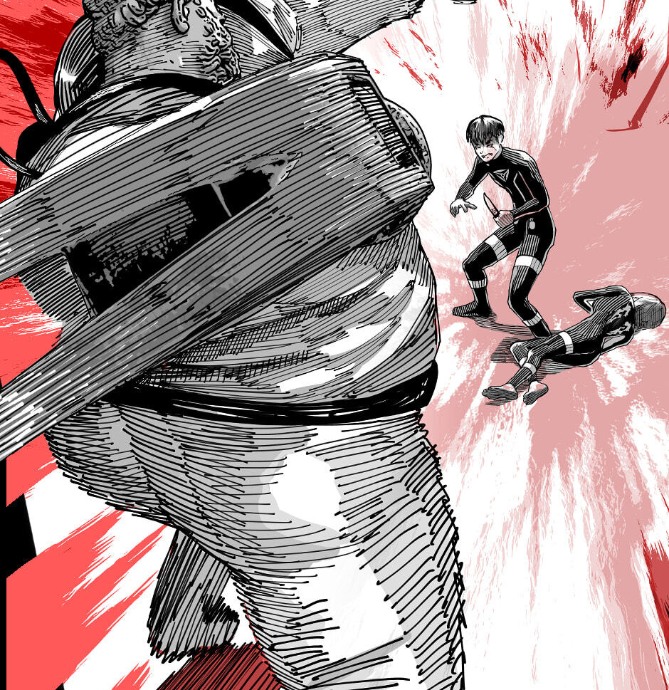 Read Tomahawk Angel chapter 131 image 36 on Lezhin
