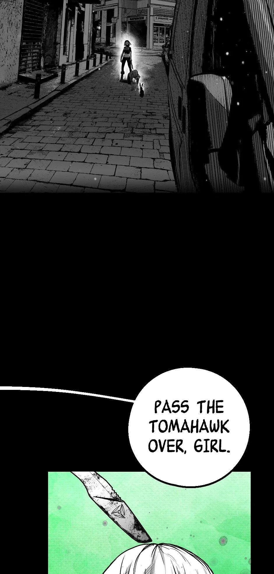 Read Tomahawk Angel chapter 14 image 7 on Lezhin