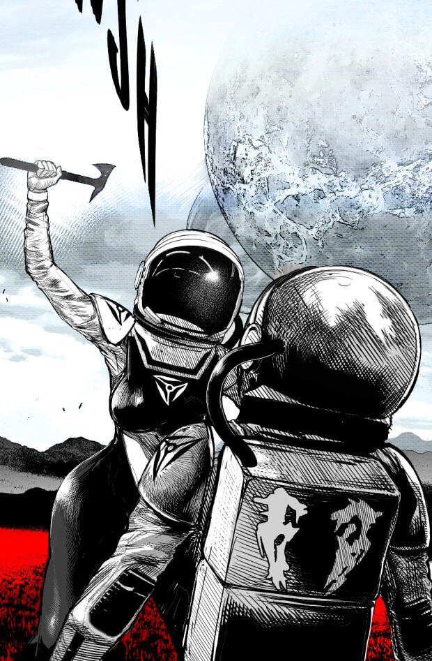 Read Tomahawk Angel chapter 19 image 71 on Lezhin