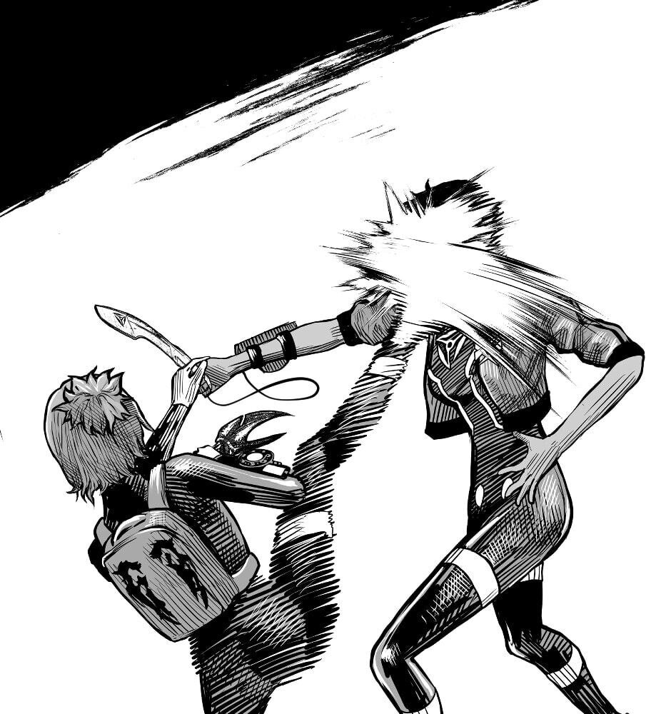 Read Tomahawk Angel chapter 55 image 54 on Lezhin