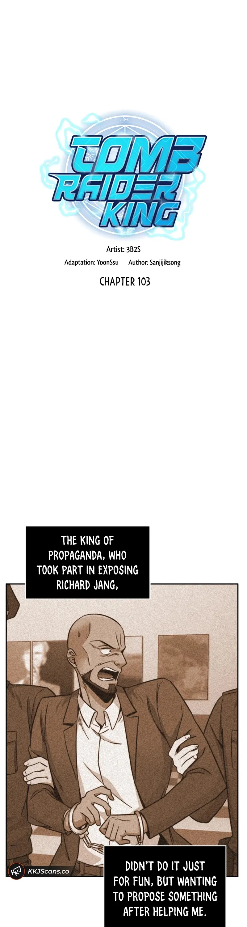 Read Tomb Raider King chapter 103 image 1 on Lezhin