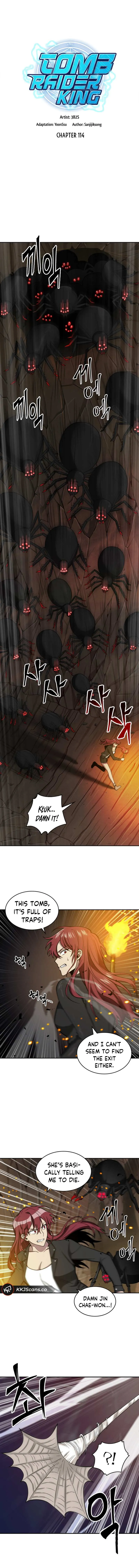 Read Tomb Raider King chapter 114 image 1 on Lezhin