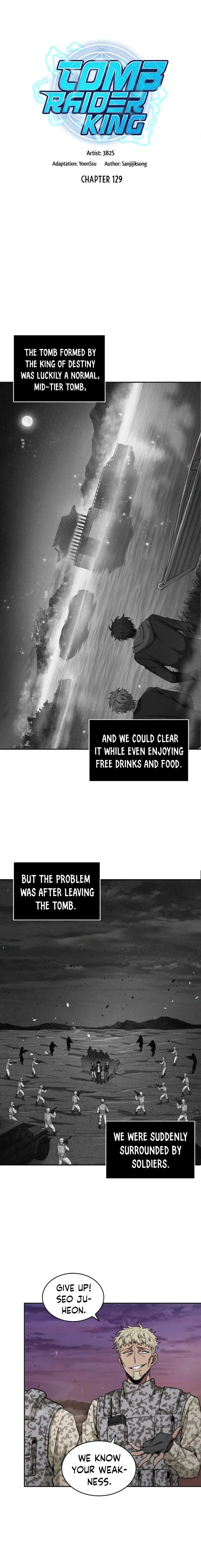 Read Tomb Raider King chapter 129 image 1 on Lezhin