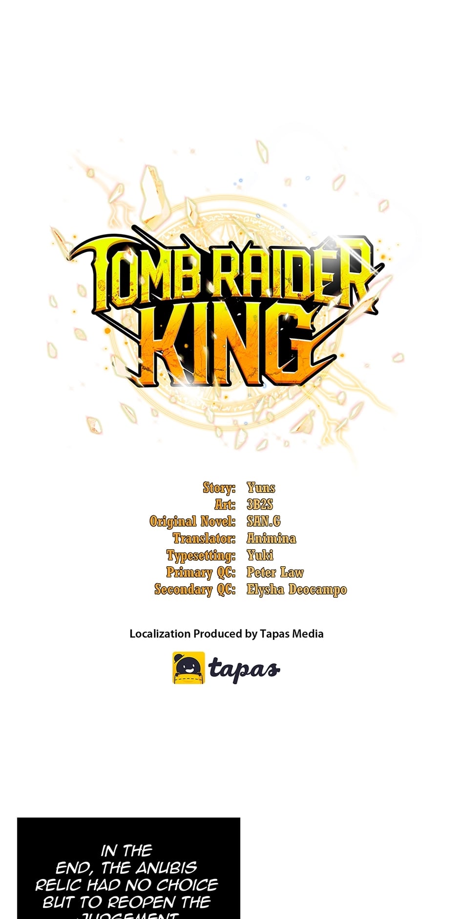 Read Tomb Raider King chapter 25 image 0 on Lezhin