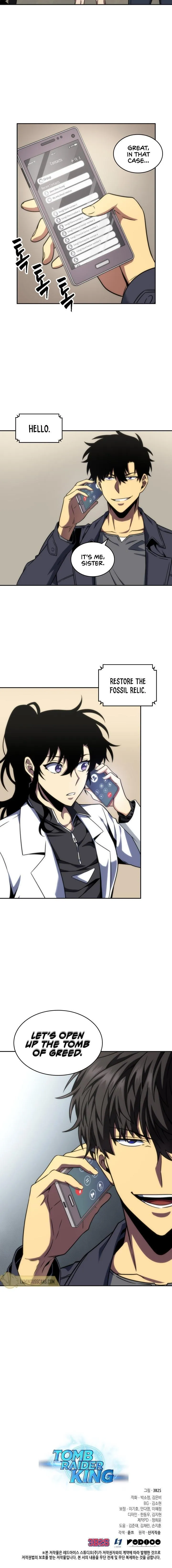 Read Tomb Raider King chapter 265 image 8 on Lezhin