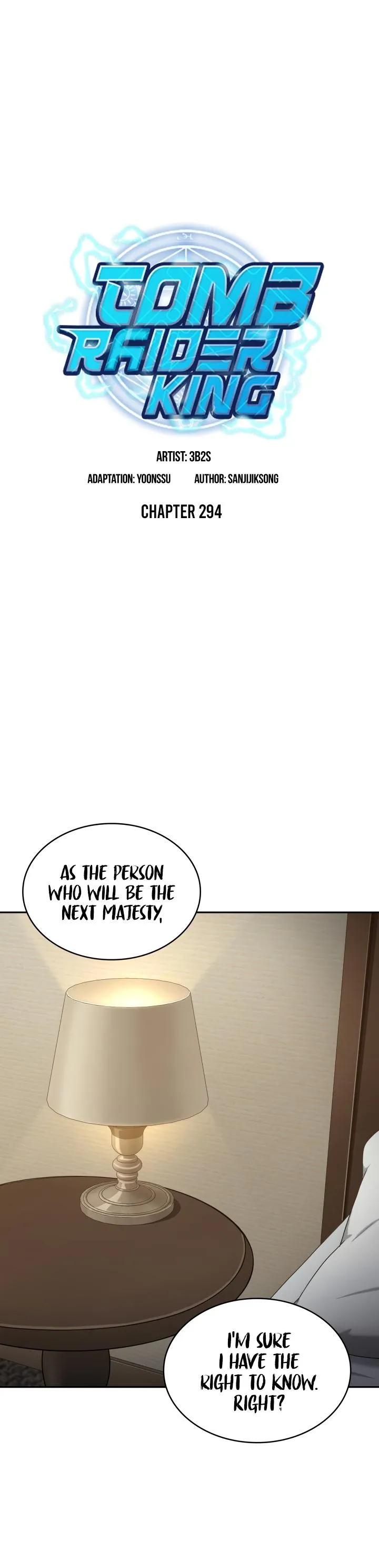 Read Tomb Raider King chapter 294 image 1 on Lezhin