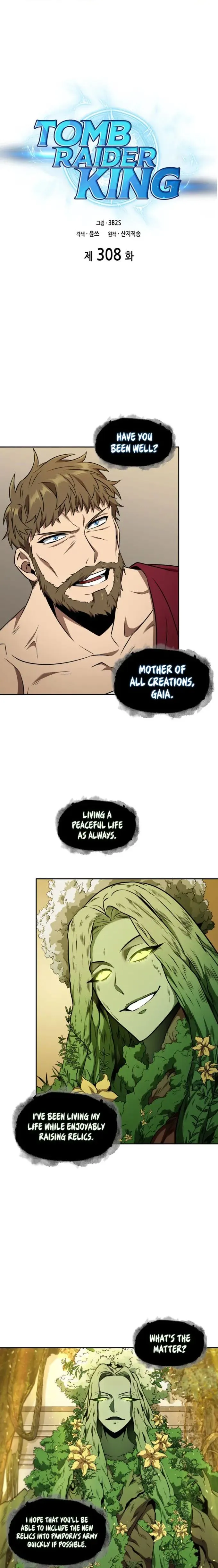 Read Tomb Raider King chapter 308 image 0 on Lezhin