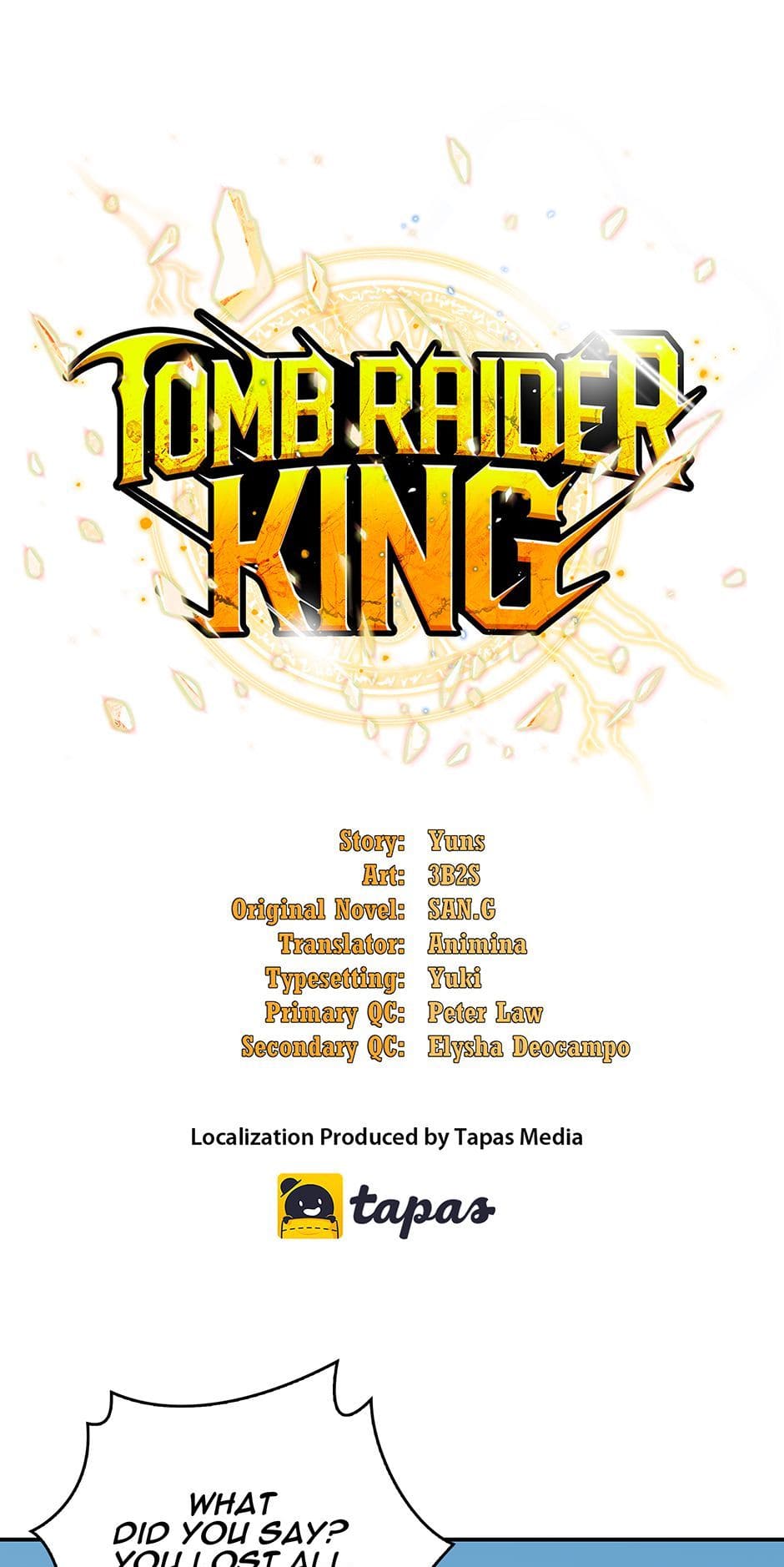 Read Tomb Raider King chapter 32 image 0 on Lezhin