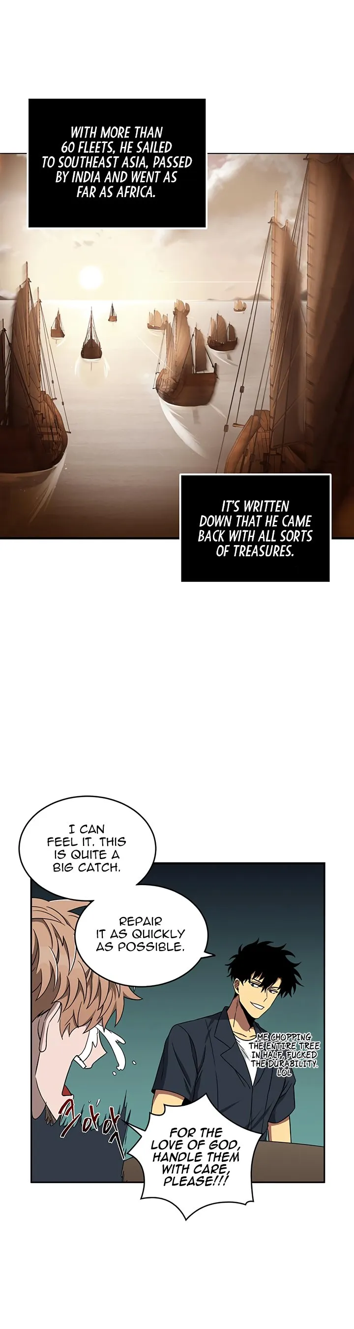 Read Tomb Raider King chapter 34 image 4 on Lezhin