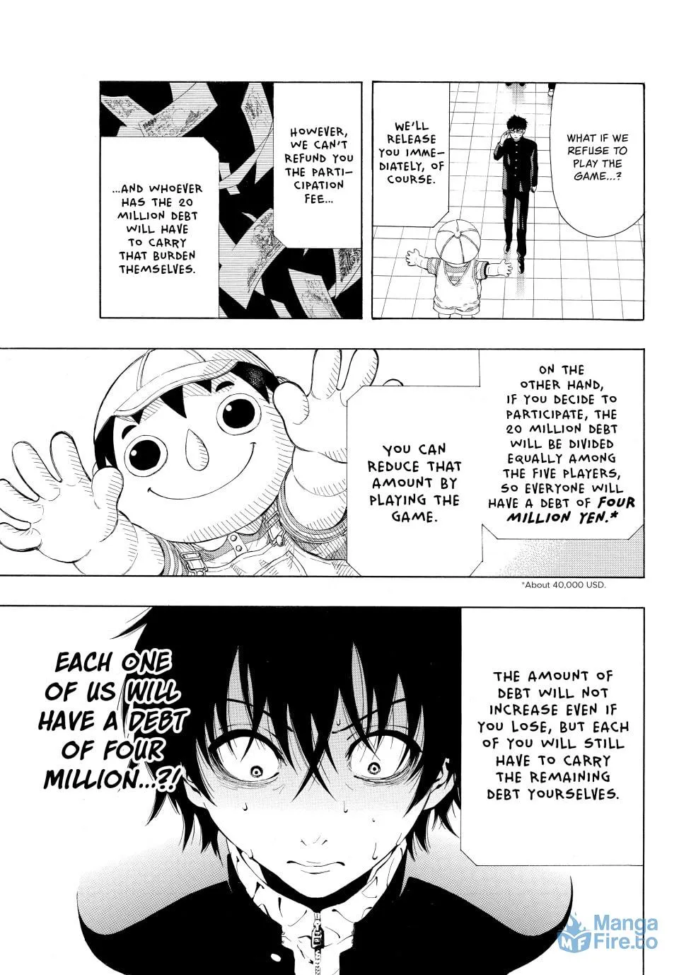 Read Tomodachi Game chapter 1 image 35 on Lezhin