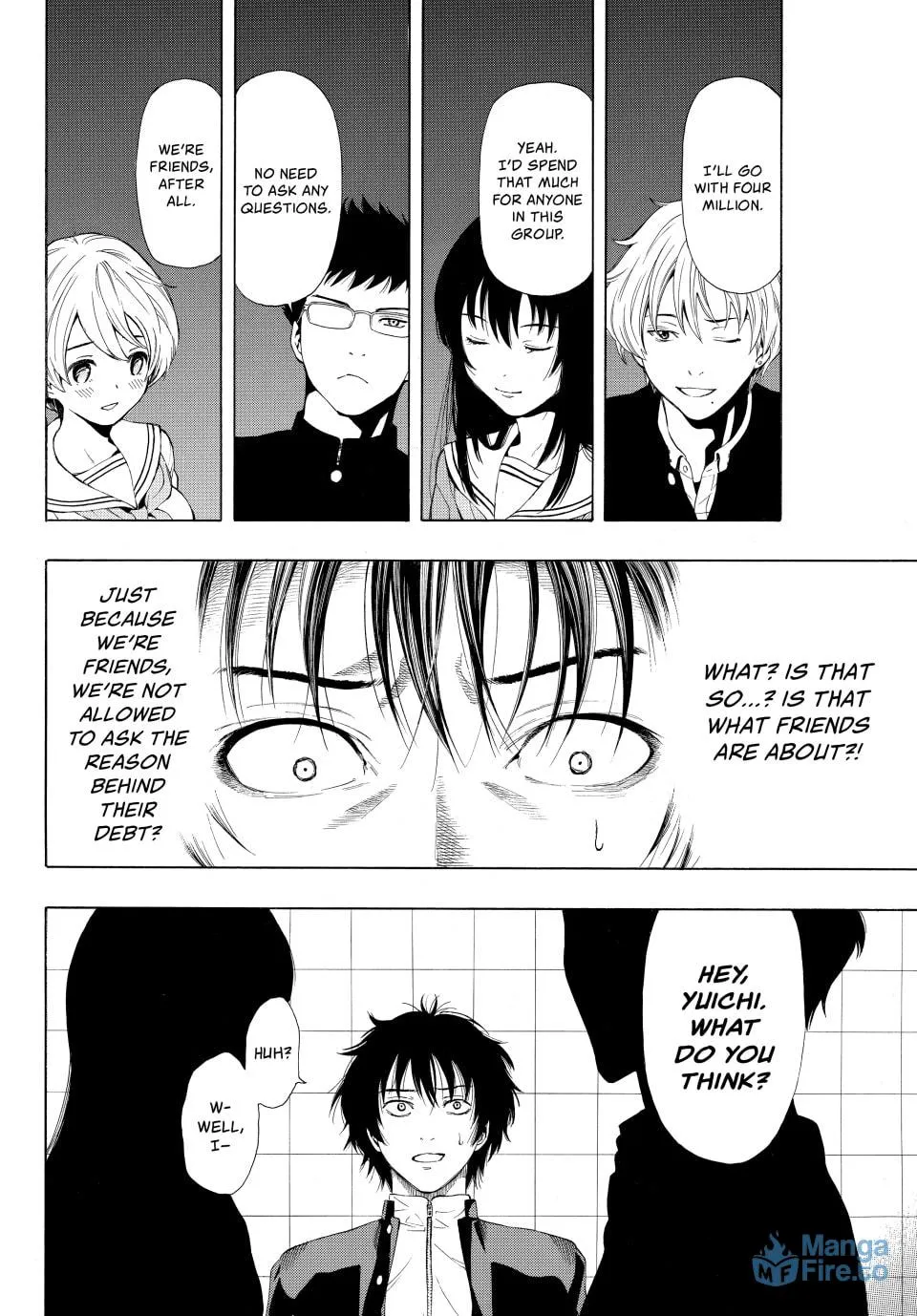 Read Tomodachi Game chapter 1 image 38 on Lezhin