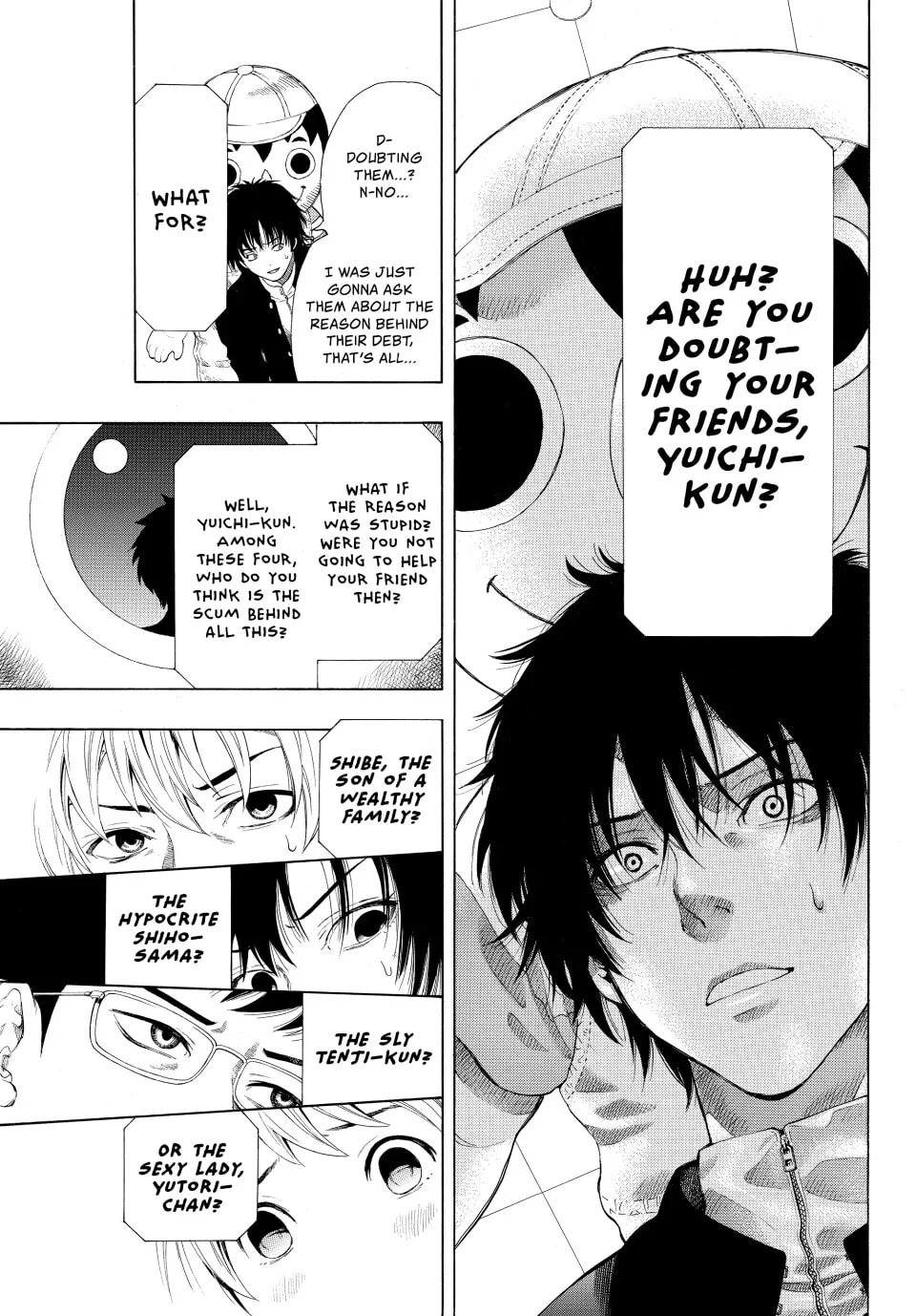 Read Tomodachi Game chapter 1 image 39 on Lezhin