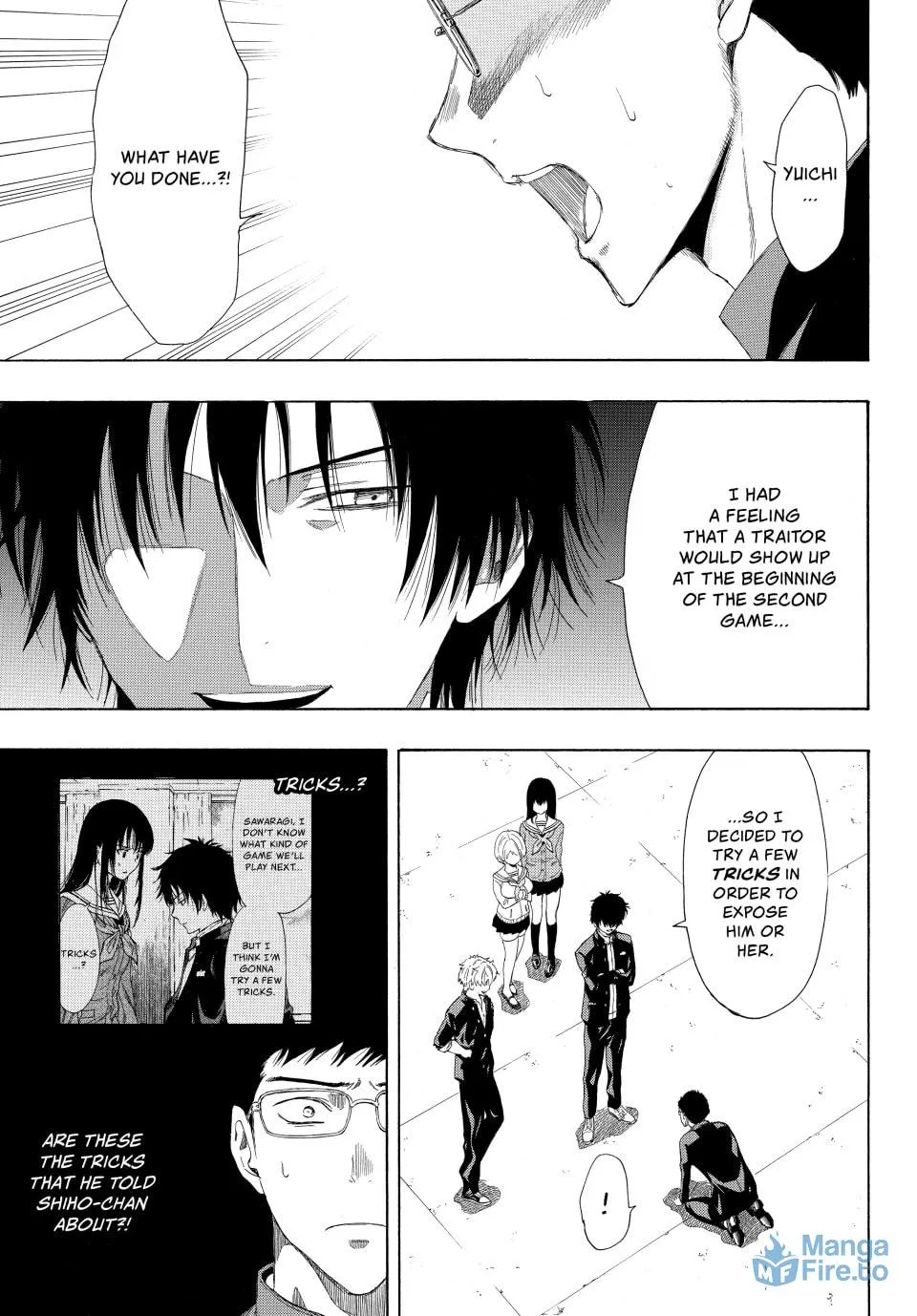Read Tomodachi Game chapter 10 image 2 on Lezhin