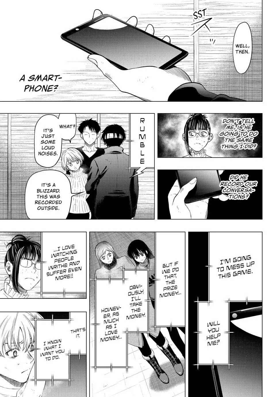 Read Tomodachi Game chapter 109 image 12 on Lezhin